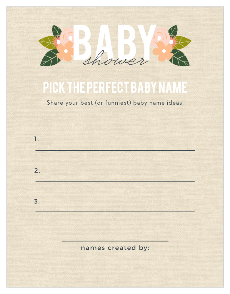 Herbaceous Babe Baby Name Contest