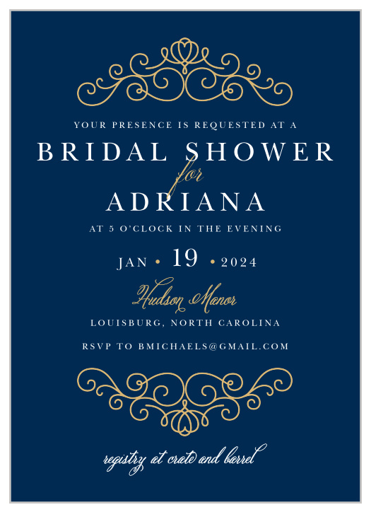 Bridal Shower Invitations & Wedding Shower Invitations | BasicInvite