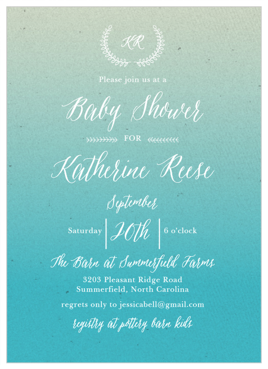 Rustic Floral Southern Girl Baby Shower Invitations – Artistically