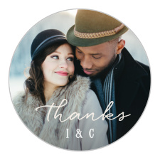 Add an extra personalized touch to your invites with our Picturesque Tea Wedding Stickers.