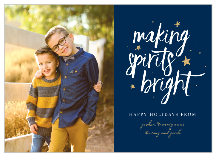 Our Starry Spirits Holiday Cards are the perfect choice to spread the holiday cheer this season.
