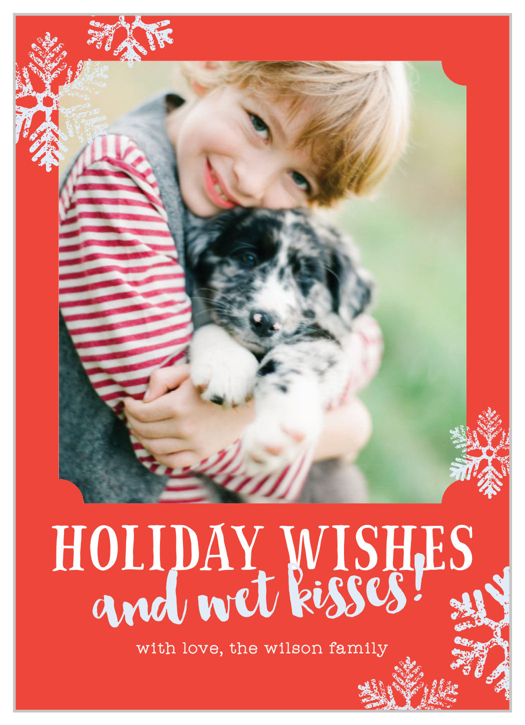 Wishes & Kisses Holiday Cards