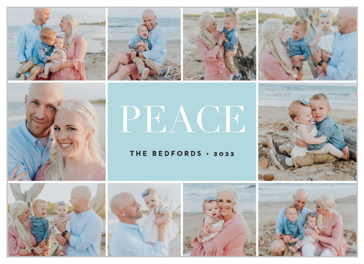 Our Picture Frames Holiday Cards let you send out many of your favorite moments as well as your holiday greetings, all on a single card.