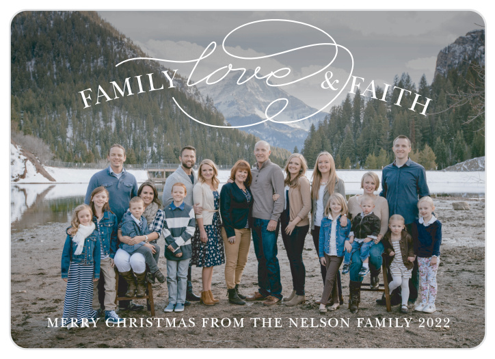 Our Family & Faith Christmas Cards are a perfect choice for this holiday season.