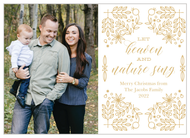 Our Heaven & Nature Christmas Cards are simple and beautiful, perfect for this holiday season.