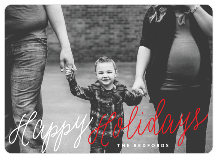 Our Classic Penmanship Holiday Cards have the unique look that your friends and family ones will appreciate.