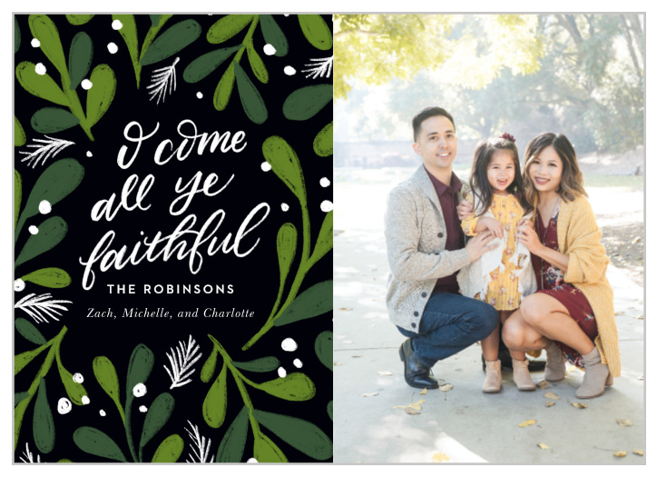 Our Faithful Boughs Christmas Cards are a lovely way to share your Christmas joy with the people you care about most.