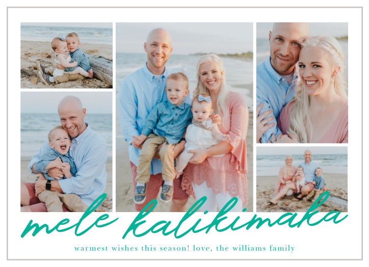Our Tropical Collage Christmas Cards are a perfect way to send your tropical holiday wishes this season.