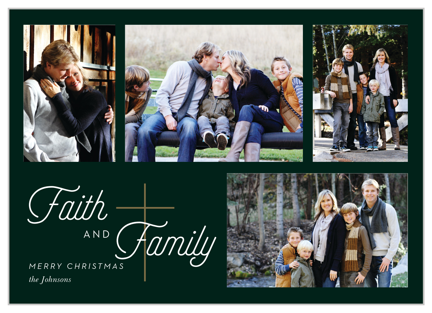 Family Faith Christmas Cards