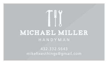 Few things can represent yourself and your business as well as our Toolbox Title Business Cards.