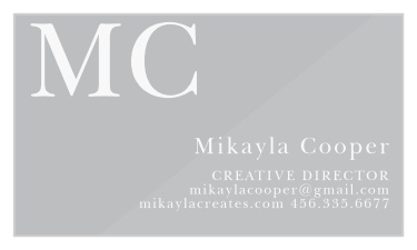 Guarantee that your presentation is as undeniable as your reputation with our Overstated Initials Clear Business Cards. With a simple, clean-cut design and bold typefaces to spell out your contact details, these cards are perfect for any client.