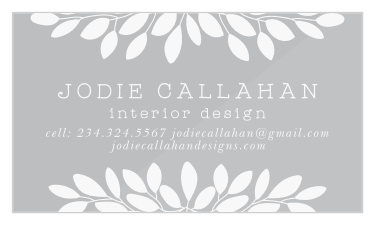 Falling Leaves Clear Business Cards showcase the growth that your own business will experience. Beautiful branches stretch from the top and bottom of the card, growing steadily toward your name and business details in elegant print, and ensuring that your business opportunities grow just as quickly.