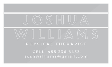 Our Outside The Box Clear Business Cards beautifully represent the sort of solutions you can provide for your clients. Thin, bold lettering spells out your name through the center of the card before transitioning into a simple print that makes your contact details easy to read.