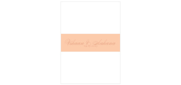 Our Indian Paisley Belly Bands are a perfect way to add a memorable touch to your wedding invitations.