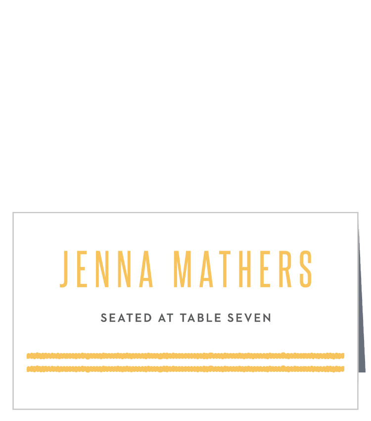 Bohemian Beach Place Cards