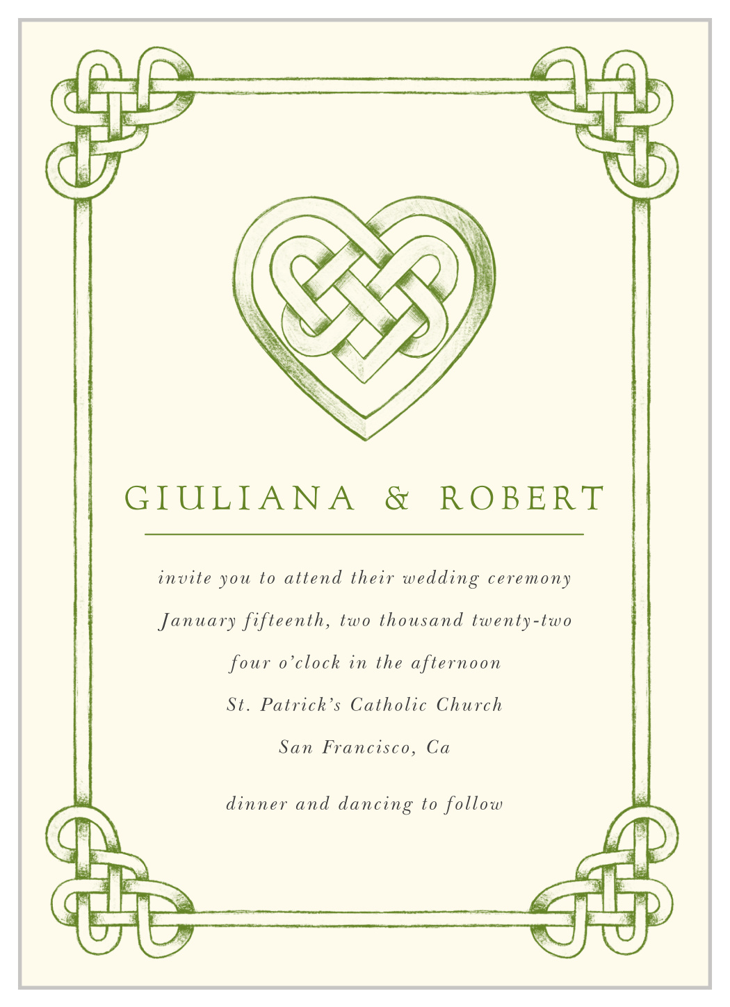 Celtic Knot Wedding Invitations By Basic Invite   Celtic Knot Wedding Invitations Up 2x 