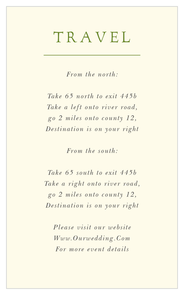 Celtic Knot Direction Cards