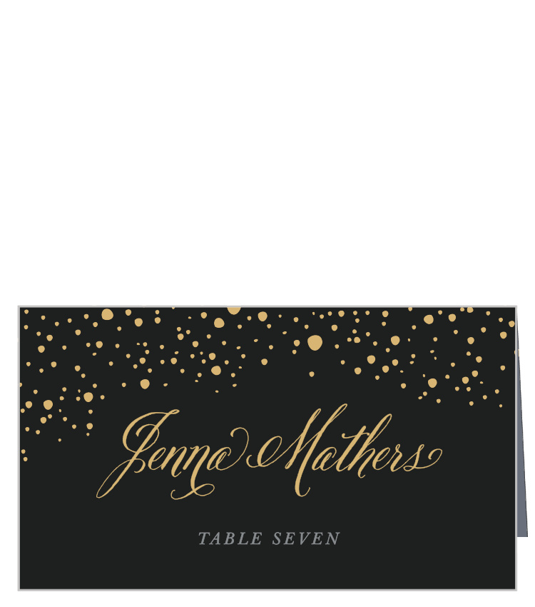 Gothic Halloween Place Cards