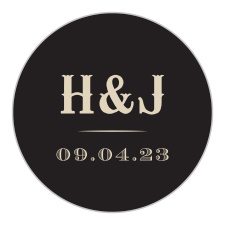 Our Victorian Type Wedding Stickers have the antique, classic look that you've been searching for.