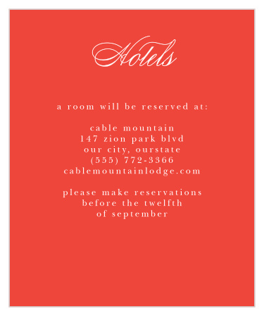 Our Indian Mandala Accommodation Cards are simple, gorgeous, and compliment the rest of the Indian Mandala Wedding Suite perfectly.