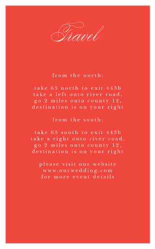 Our Indian Mandala Direction Cards are simple, gorgeous, and compliment the rest of the Indian Mandala Wedding Suite perfectly.