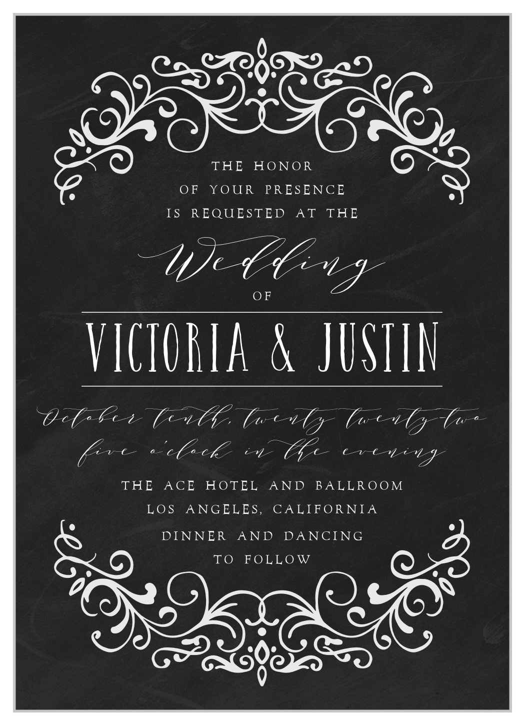 Gothic Magic Wedding Invitations