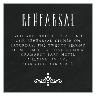 Our Gothic Magic Rehearsal Cards are the epitome of moody elegance.