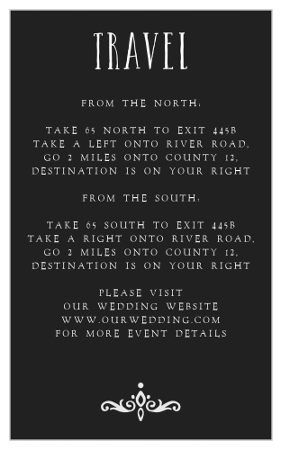 Our Gothic Magic Direction Cards are the epitome of moody elegance.