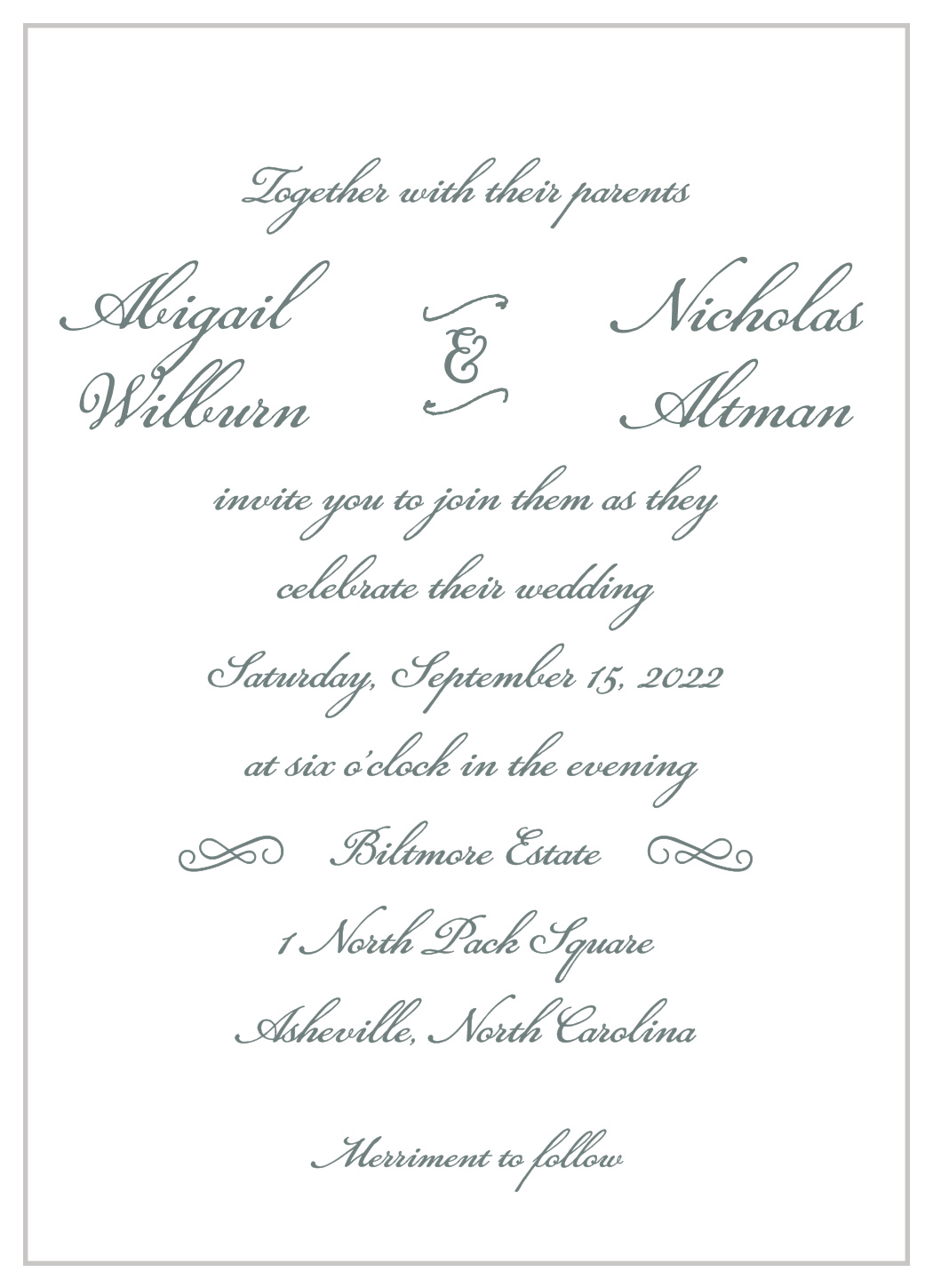 Rustic Elegance Wedding Invitations