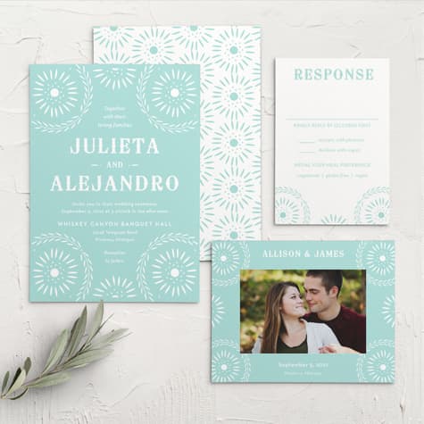 Papel Confetti Wedding Invitations