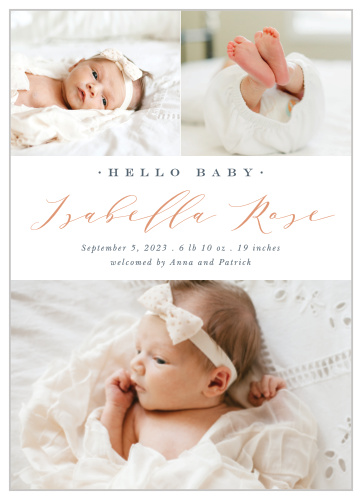 Hello Baby Banner Birth Announcements