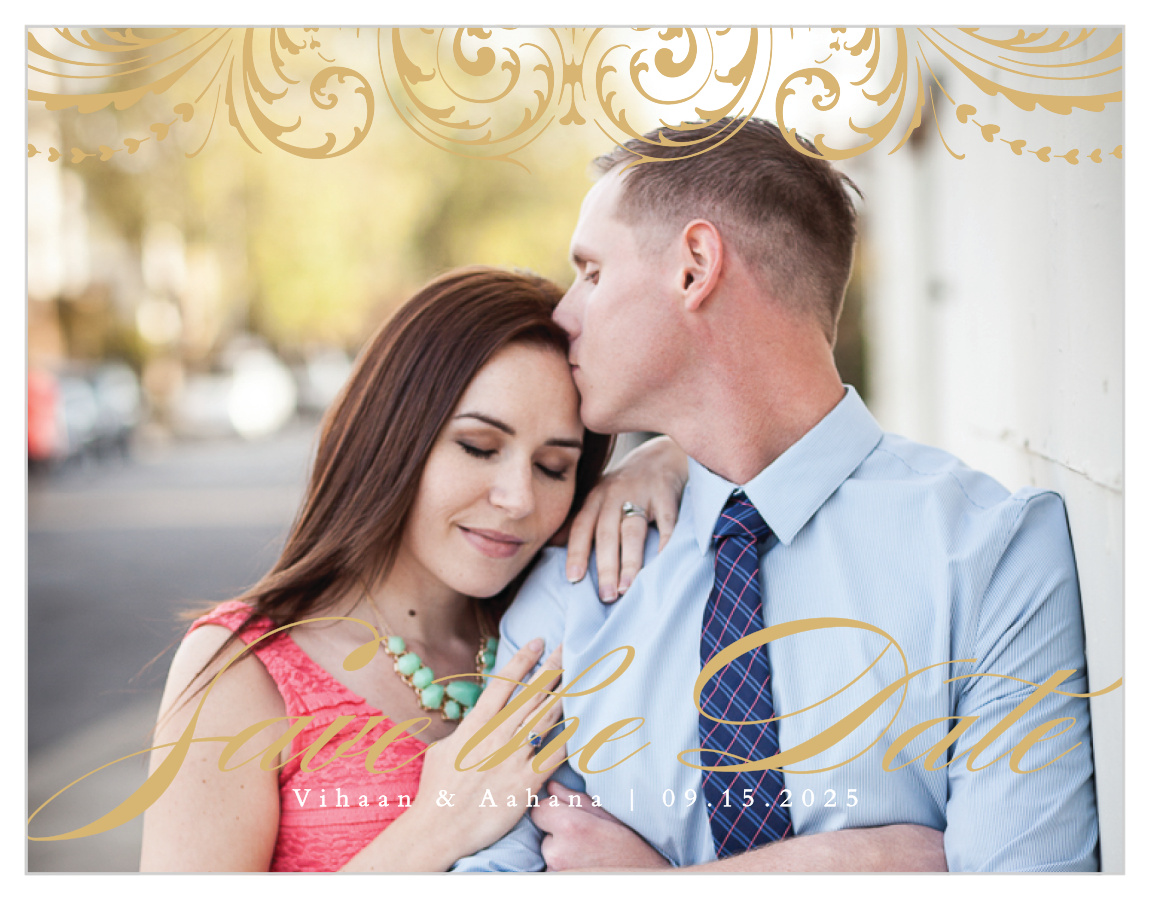 Embellished Love Save the Date Cards