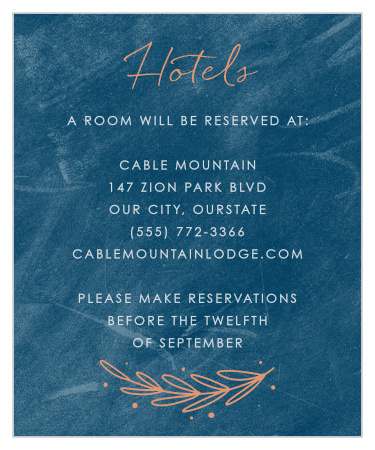 Help your guests find a hotel that matches their needs with the gorgeous design of our Once Upon a Time Accommodation Cards.