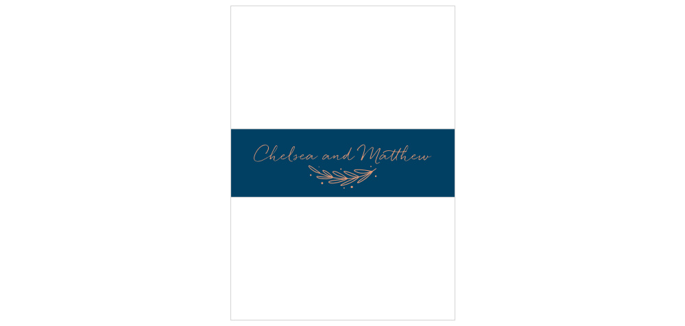Once Upon a Time Wedding Belly Bands