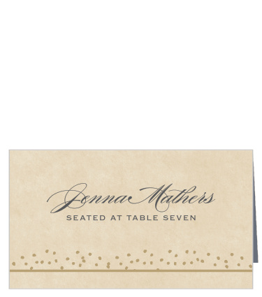 Help your guests find their seats with the stunning design of our Antique Charm Place Cards.
