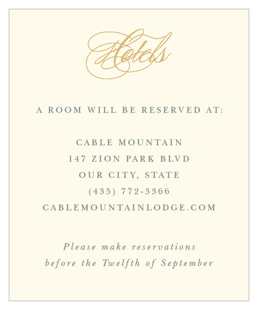 You want all your out of town guests to feel at ease when they come to town for your wedding, and our Deco Diamonds Accommodation Cards can help with that! 