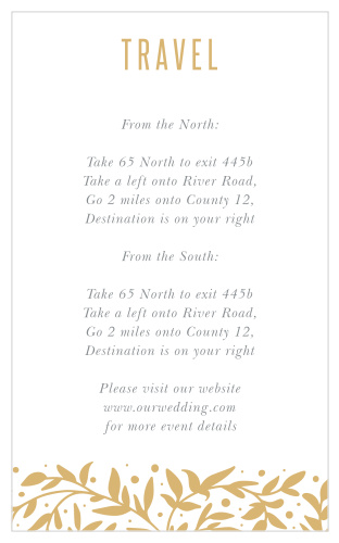 Our Medieval Library Direction Cards will have your guests beaming with delight. 