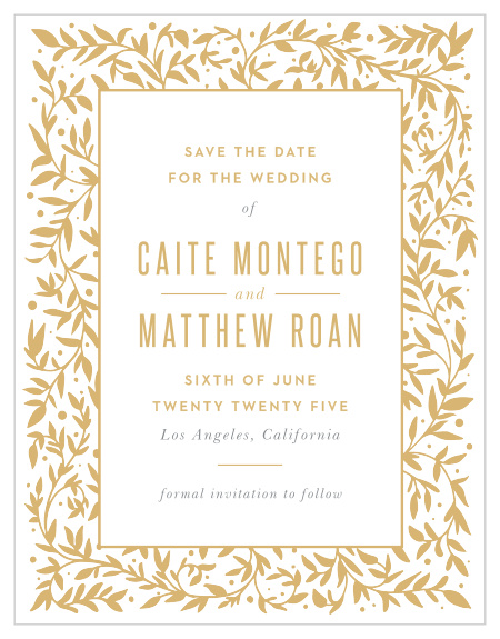 Our Medieval Library Save-the-Date Magnets will have your guests beaming with delight.