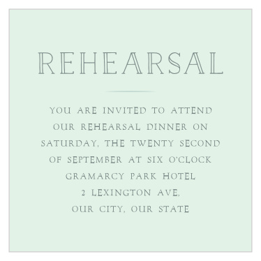 Make sure your wedding rehearsal goes off without a hitch with our Cinderella Story Rehearsal Cards! 