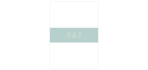 Use our Cinderella Story Wedding Belly Bands to keep your wedding invitation package neat and organized.  