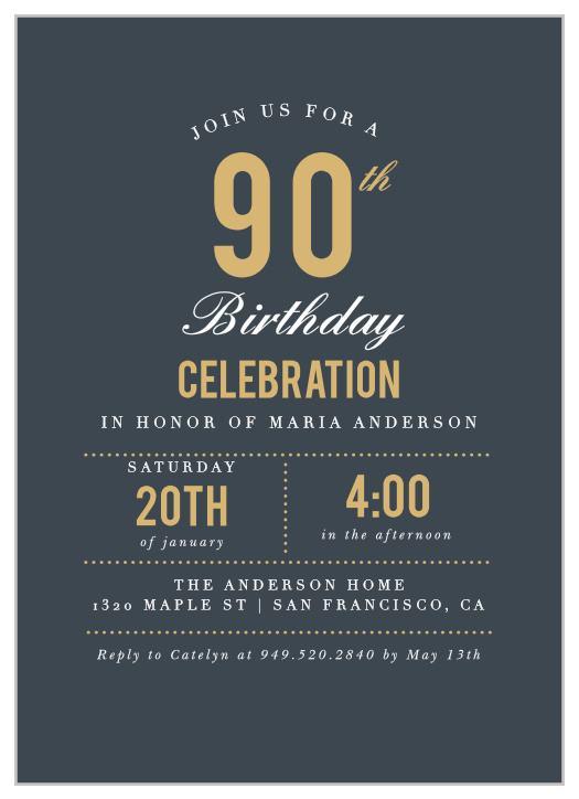 vintage birthday invitations templates
