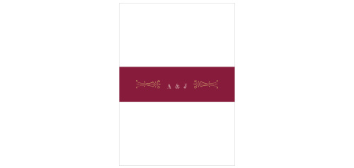 Our Royal Fairytale Wedding Belly Bands compliment your happily ever after wedding perfectly.