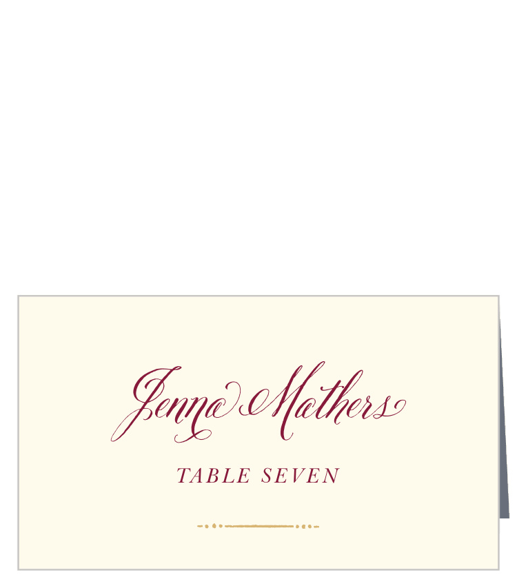 Royal Fairytale Place Cards