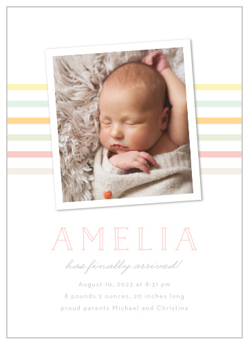 NEW Birth Announcements | 40% Off Super Cute Designs