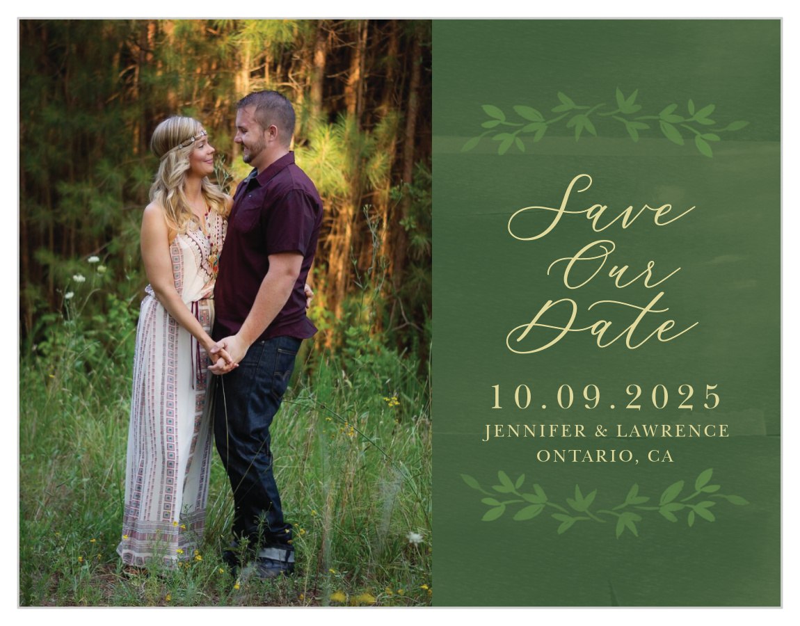 Forest Fairytale Save the Date Magnets