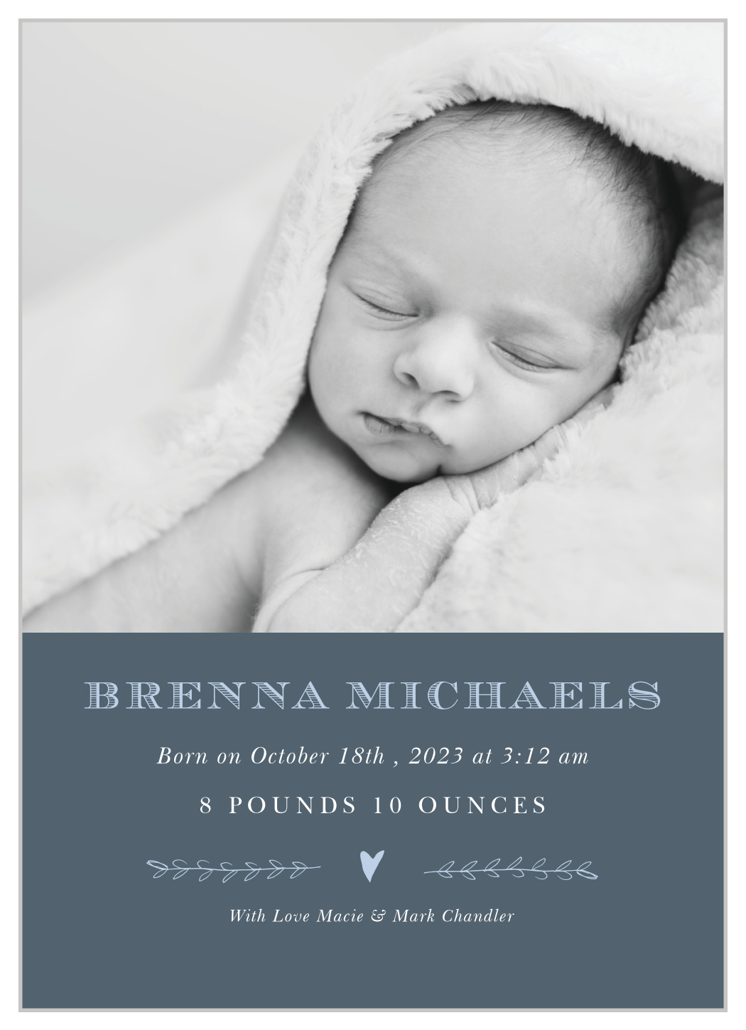 New Introductions Birth Announcements