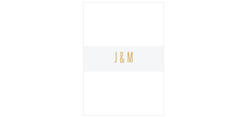 Our Golden Lace Wedding Belly Bands are a great way keep your wedding invitation package neat and organized.
