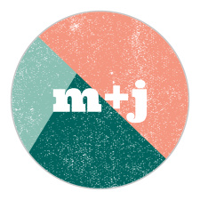 Seal your envelopes and decorate your stationery with our unique Modern Minimalist Wedding Stickers.