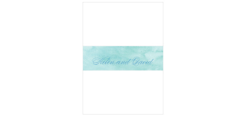 Our Watercolor Star Wedding Belly Bands combines classic charm with modern design in a way your guests will love.