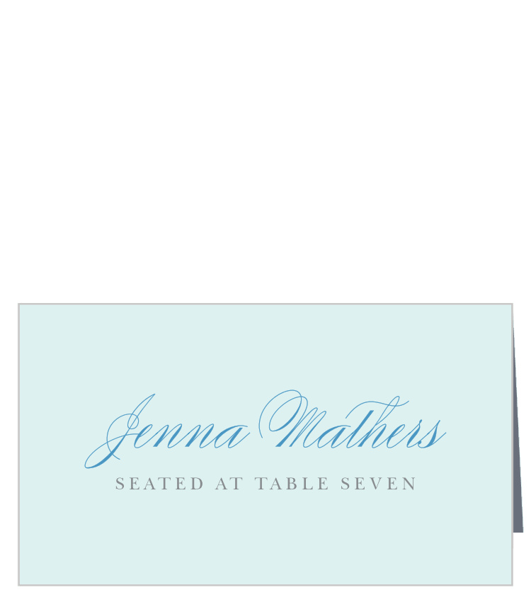 Watercolor Star Place Cards